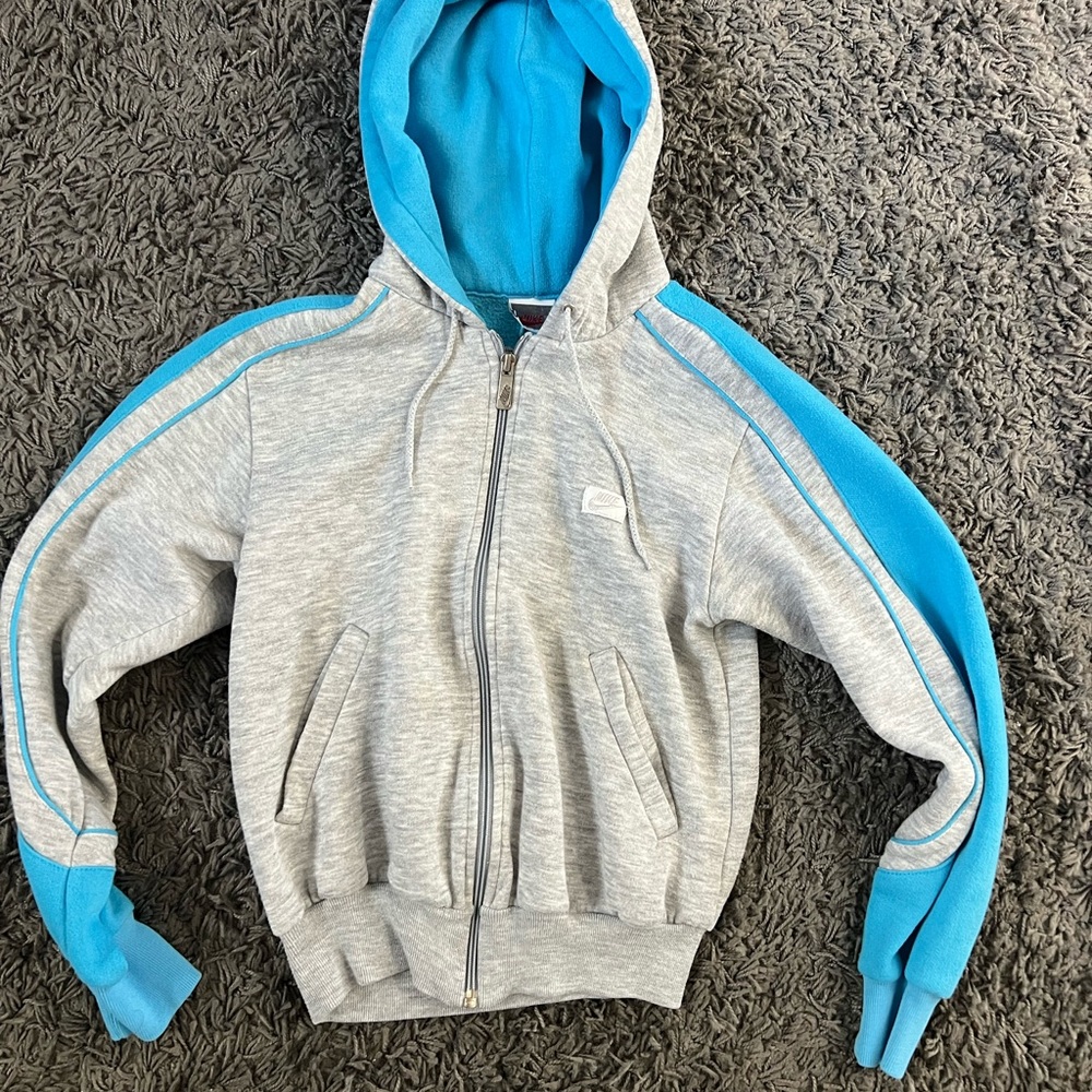 Vintage 80s/90s zip up Nike hoodie